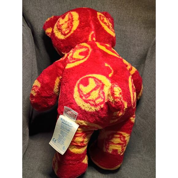 Build A Bear Marvel Avengers Iron Man 17” Bear Plush Retired - Picture 3 of 6